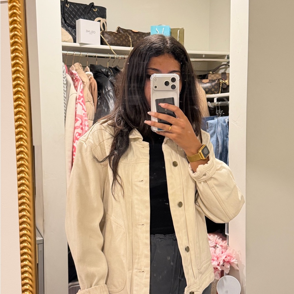 Zara Women's Cream Jacket